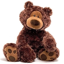 Philbin Chocolate Teddy Bear 320047 | GUND
