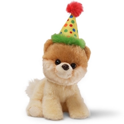 Stuffed Plush Itty Bitty Boo World's Cutest Dog Birthday 4034210 | GUND