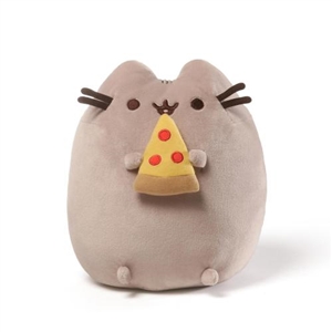 Pusheen With Pizza