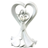 Love's Embrace Wedding Cake Topper