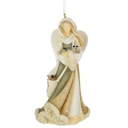 The Heart Of Christmas - Angel With Birds Ornament