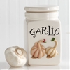 Home Grown Garlic Geese Covered Jar