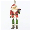 Jim Shore Heartwood Creek - Santa Dangling Arm Ornament