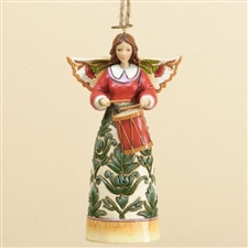 Jim Shore Heartwood Creek - Williamsburg Angel Ornament