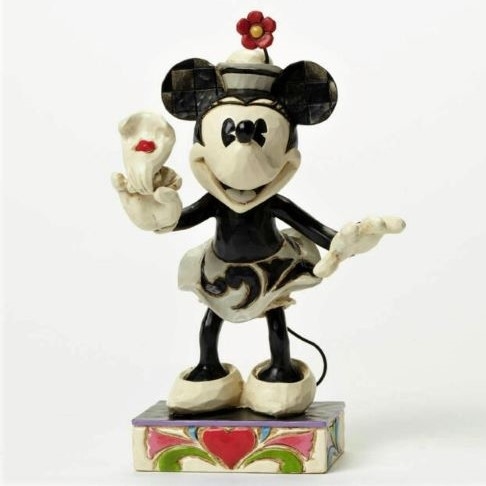 Jim Shore Disney Traditions - Minnie Mouse - Yoo-Hoo