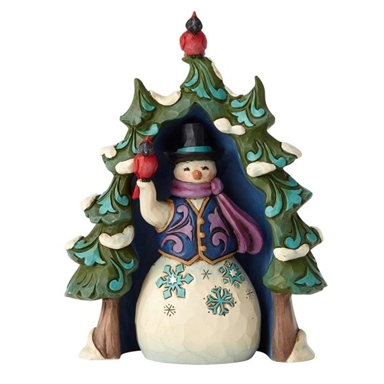 Snowman And Tree - 2 Piece Mini Set
