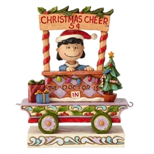 Peanuts by Jim Shore - All Welcome - Lucy Christmas Train Car