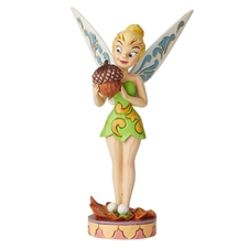 Jim Shore Disney Traditions - Nuts For Fall - Tink with Acorn