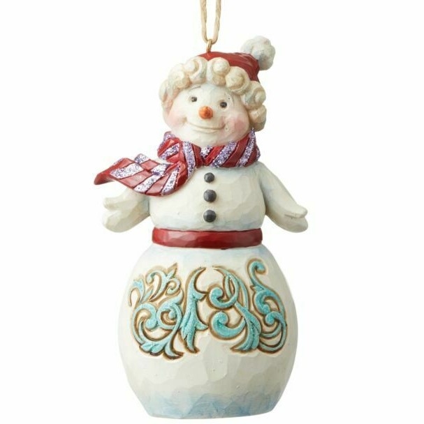 Jim Shore Heartwood Creek - Wonderland Snowman Ornament