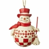 Jim Shore Heartwood Creek - Nordic Noel Snowman Ornament