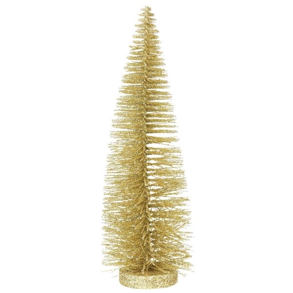 Jim Shore 14" Gold Glitter Tree