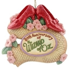 Wizard of Oz 80th Anniversary Ruby Slippers Ornament