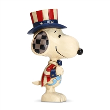 Peanuts by Jim Shore - Mini Snoopy Patriotic