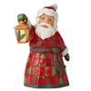 Jim Shore Santa With Lantern Mini Figure