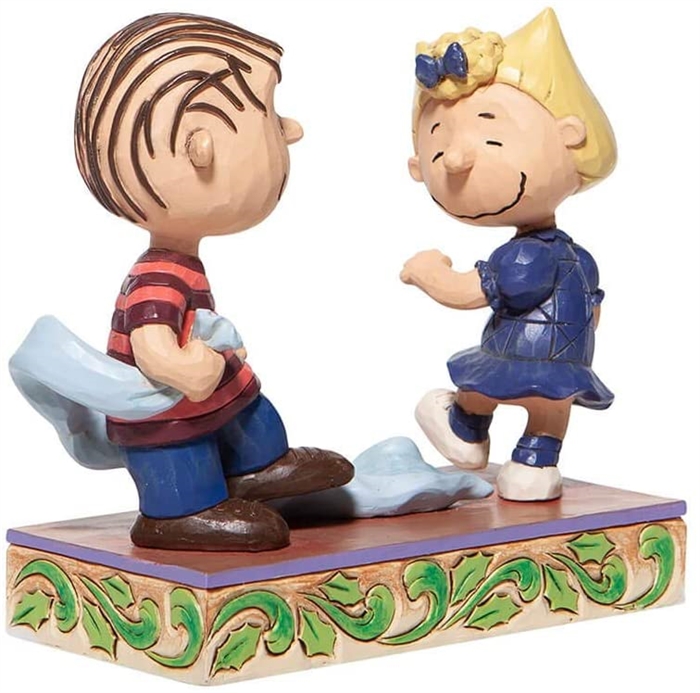 Peanuts by Jim Shore - Christmas Dance - Linus and Sally Dancing