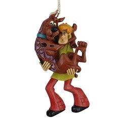 Scooby Doo by Jim Shore - Shaggy Holding Scooby Ornament
