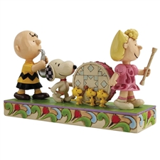 Jim Shore Peanuts | A Playful Parade - Peanuts Parade 6008968 | DBC Collectibles