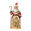 Jim Shore Heartwood Creek | Ivy, Holly, and Days So Jolly - Holly Santa Pint Sized - 6009003 | DBC Collectibles