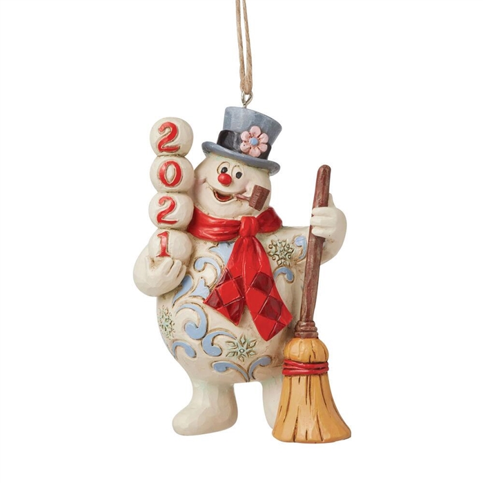 Frosty the Snowman Dated 2021 Ornament