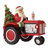 Jim Shore Heartwood Creek | Country Christmas Delivery - Santa Driving Tractor Figurine 6009122 | DBC Collectibles