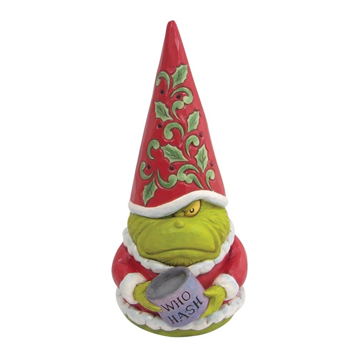 Jim Shore Grinch | Grinch Gnome with Who Hash 6009202 | DBC Collectibles