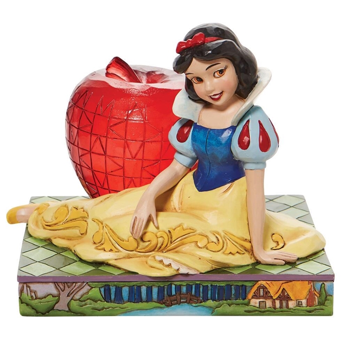 Jim Shore Disney Traditions |  Snow White & Apple 6010098 | DBC Collectibles