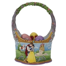 Jim Shore Disney Traditions | The Tale That Started Them - Snow White Basket & Eggs All  6010105 | DBC Collectibles