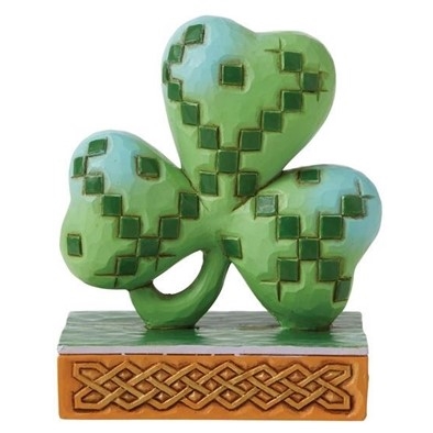 Jim Shore Heartwood Creek | Mini Shamrock 6010269 | DBC Collectibles