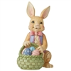 JIm Shore Heartwood Creek - Mini Bunny With Basket