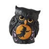 Jim Shore Heartwood Creek |    Mini Halloween Owl with Scene - 6010675 | DBC Collectibles