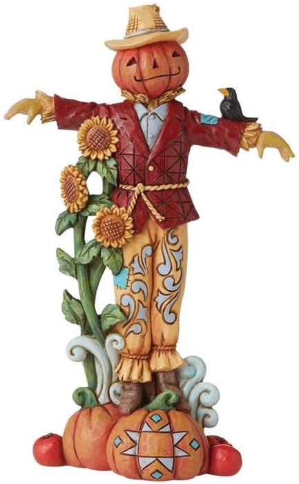 Jim Shore Heartwood Creek |    Blessings Abound - Scarecrow - 6010679 | DBC Collectibles