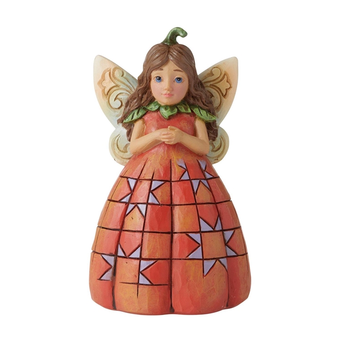 Jim Shore Heartwood Creek | Pretty Pumpkin Fairy -Pumpkin Fairy - 6010681 | DBC Collectibles