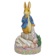 Beatrix Potter - Peter Rabbit with Onions figurine by Jim Shore