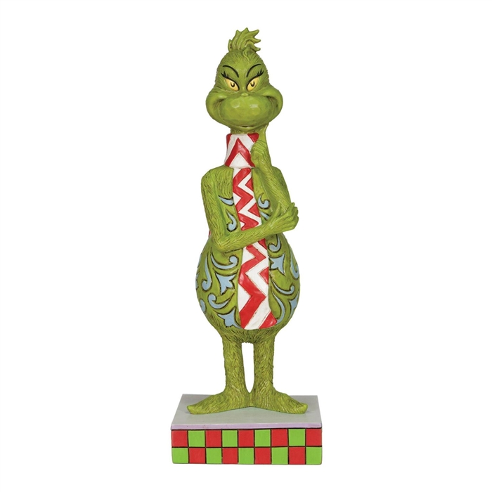 The Grinch by Jim Shore | Grinch with Long Scarf 6010774 | DBC Collectibles