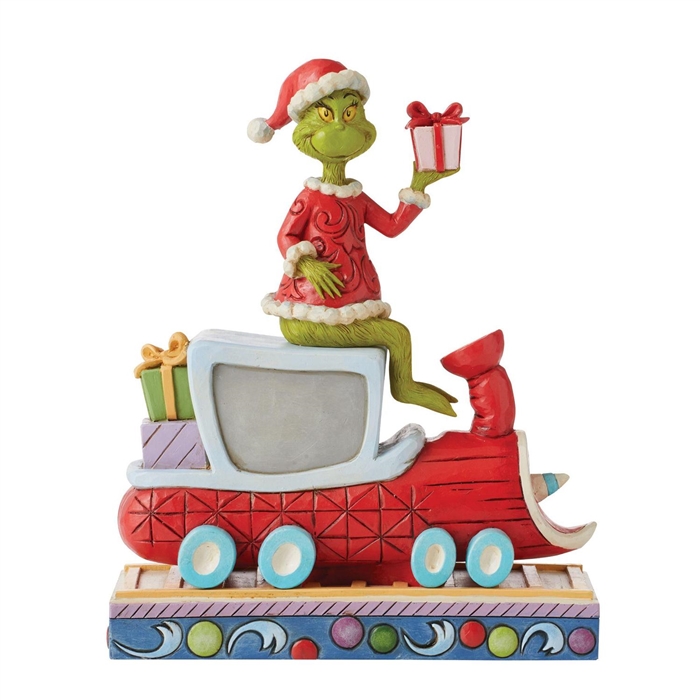 The Grinch by Jim Shore | Grinch on Train 6010776 | DBC Collectibles