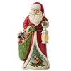 Jim Shore Heartwood Creek | Christmas Joy Shines Ever Bright - Worldwide Event Santa with Bag  6010831 | DBC Collectibles
