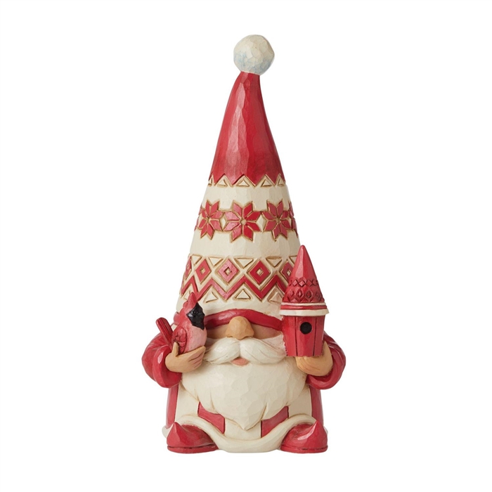 Jim Shore Heartwood Creek  | From My Gnome To Yours - Nordic Noel Gnome  6010836 | DBC Collectibles