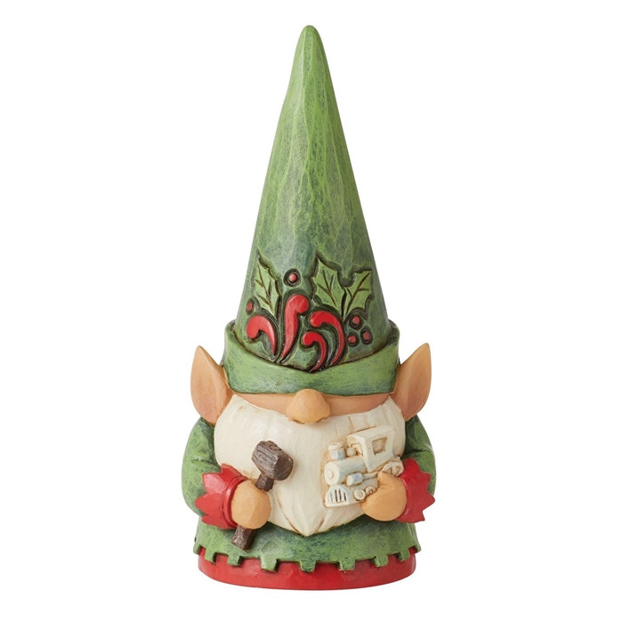 Jim Shore Heartwood Creek | Holiday Helper - Elf Christmas Gnome 6010842 | DBC Collectibles