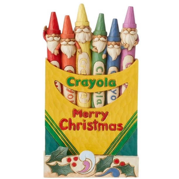 Crayola by Jim Shore | May Your Christmas Be Gnomey & Bright 6011238 | DBC Collectibles