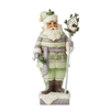Jim Shore Heartwood Creek | White Woodland Santa with Staff 6011614 | DBC Collectibles