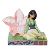 Jim Shore Disney Traditions |  A Rare and Beautiful Bloom - Mulan Clear Resin Cherry Blossom 6011922 | DBC Collectibles