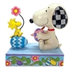 Peanuts by Jim Shore | Colorful Creations - Snoopy & Woodstock Easter Eggs 6011947| DBC Collectibles
