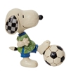 Peanuts by Jim Shore | Mini Snoopy Soccer Player 6011958 | DBC Collectibles