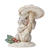 Jim Shore Heartwood Creek |  Woodland Squirrel with Mushroom 6012686 | DBC Collectibles