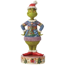 The Grinch By Jim Shore -  Grinch Wearing Ugly Sweater