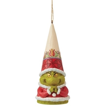 The Grinch By Jim Shore -   Grinch Gnome Clenched Hands Ornament