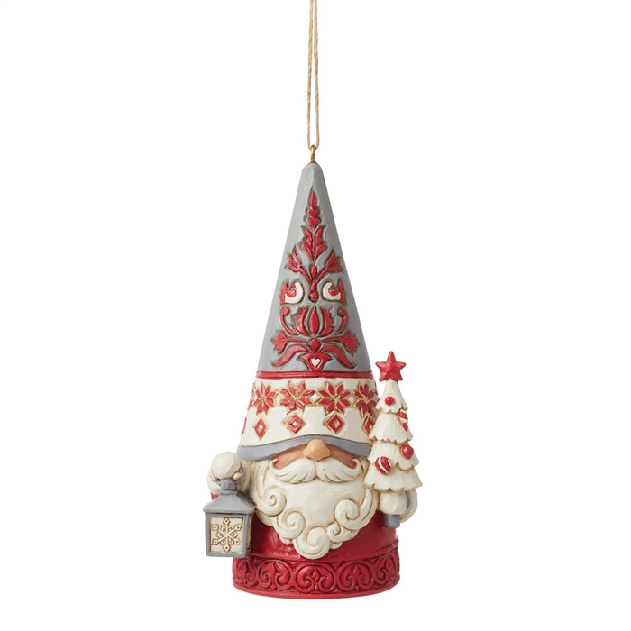 Jim Shore Heartwood Creek - Nordic Noel Gnome Tree Ornament