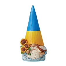 Jim Shore Gnomes Around the World | Ukraina - Ukrainian Gnome 6013251 | DBC Collectibles