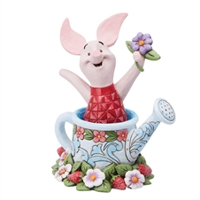 Jim Shore Disney Traditions | Picked For You - Piglet in Watering Can 6014320 | DBC Collectibles