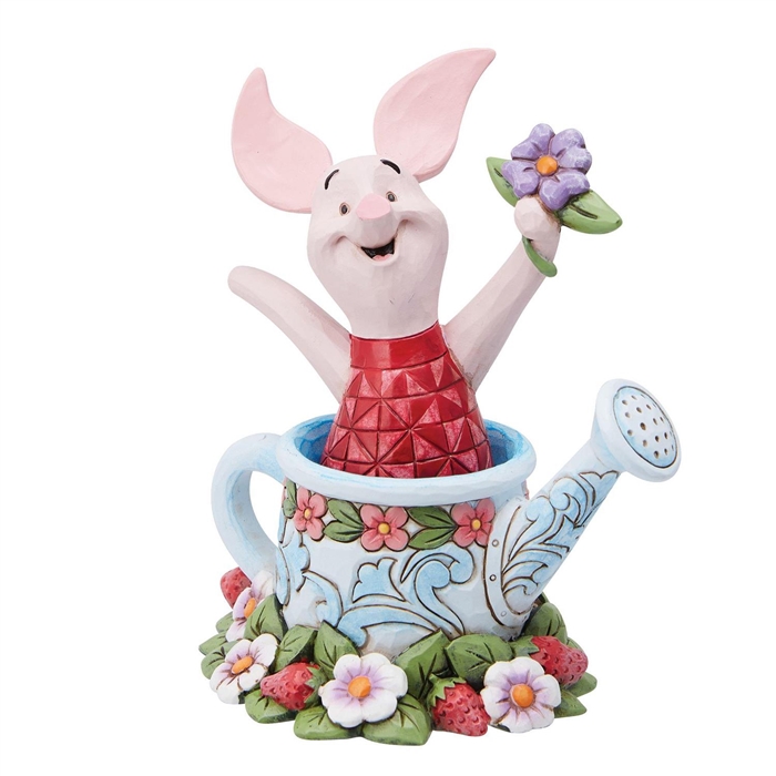 Jim Shore Disney Traditions | Picked For You - Piglet in Watering Can 6014320 | DBC Collectibles